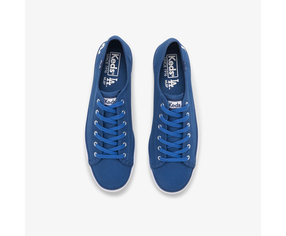 Tenis Keds Mujer Azules - Triple Kick Mlb® - 0658-MWKVP